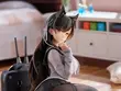 スカートから覗く黒ストッキングに包まれた太もも…！『アズレン』より「愛宕」が制服衣装「学園トロイメライ」でフィギュア化 画像