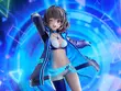 ジャケットの下には大胆なダンス衣装！『デレマス』より「高垣楓」1/7スケールフィギュアが予約受付開始ーブラックライトを当てることで青く発光 画像