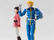 「ガンダム」スレッガー、ミライが可動フィギュア「G.M.G.」にラインナップ！組み合わせて“ハンバーガーを食べるシーン”も再現可能 画像