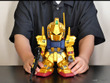 全高約24cm、金色塗装で圧倒的存在感！「機動戦士Zガンダム」より「SD百式」ジャンボソフビフィギュアが本日9月4日12時より予約受付開始 画像
