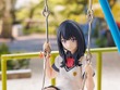 ブランコに座るミニスカ×太ももにドキドキ！「グリッドマン ユニバース」より「宝多六花」の新規アクションフィギュアが予約スタート 画像