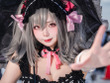 【コスプレ】黒ニーハイ×中二病感あふれる挑発ポーズにグッとくる！『デレマス』神崎蘭子が魅惑の夏衣装で降臨【写真9枚】 画像