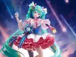ツインテや衣装に散りばめられた星が綺麗！「初音ミク」エキスポ10周年記念イラストコンテストのキービジュアルフィギュアが再販 画像