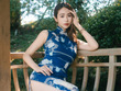 台湾美女×チャイナドレスが生み出す絶景シルエット！ハイヒールが似合う八頭身のスラリとした美脚に見惚れてしまう【写真9枚】 画像