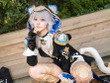 【コスプレ】フィット感ある衣装がしなやかな曲線美を際立たせる！『崩スタ』サフェルの猫っぽい雰囲気がバッチリの美女レイヤー【写真8枚】 画像