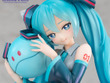 ガンダム45周年「初音ミク」×「ダブルオーガンダム」が1/7スケールフィギュア化！イラストレーター・Ixy氏によるイラストを繊細に表現 画像
