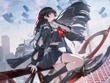 セーラー服に黒髪ロングな日本風美少女！『鳴潮』新キャラ「千咲」がいよいよ実装―武器は剣にも見える巨大なハサミ 画像