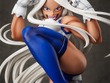 褐色肌と鍛え抜かれた太ももの美しさ…！「ヒロアカ」よりプロヒーロー「ミルコ」フィギュアが再販 画像