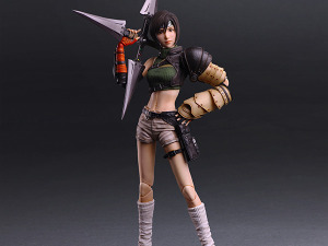 セクシーなお腹！『FF7リバース』より「ユフィ・キサラギ」アクションフィギュアが発売間近―フェイスパーツ2種、巨大な手裏剣などが付属 画像