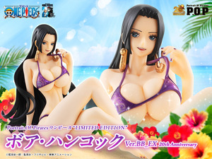 零れそうなほどの大ボリューム…！「ワンピース」水着の美女「ハンコック」フィギュアが抽選販売ー鑑賞の楽しみを広げる“ミラー台座”も付属 画像