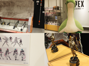 見慣れた“あの武器”が目の前に！「Apex Legends Gallery + POP UP STORE」レポートーお馴染み“ネッシー”やコンセプトアートも 画像