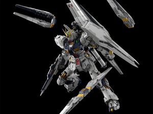 究極のガンプラ「PG UNLEASHED 1/60 νガンダム」詳細解禁！大型スケールで挑んだフィン・ファンネルも必見 画像