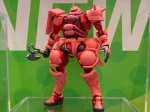ジークアクスから「シャア専用ザク(GQ)」がHGガンプラ化！お馴染みの「赤い彗星カラー」がカッコイイ 画像