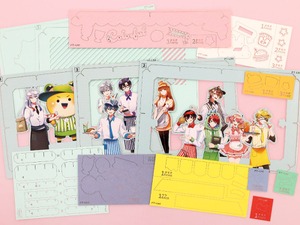 「カラフルピーチ」が可愛いペーパーシアター化！“ダイナー”をモチーフに「からぴち」メンバー勢揃いのファン必見アイテム 画像