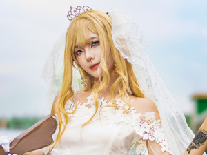 【コスプレ】純白の花嫁が機関銃をぶっ放すのもご愛嬌？『ドルフロ』KP-31で魅せる台湾美女に迫る【写真9枚】 画像