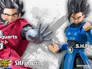 7周年を迎える『ドラゴンボール レジェンズ』より「シャロット」と「ジブレット」がアクションフィギュア化！組み合わせることでフュージョンを再現 画像
