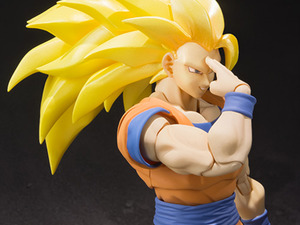 かめはめ波や瞬間移動のポーズも！ドラゴンボールZより「S.H.Figuarts スーパーサイヤ人3孫悟空」が再販決定 画像