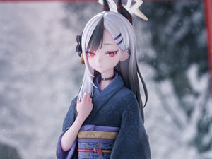 首元のほくろが色気を引き立てる…『ブルアカ』より「カヨコ(正月)」が立体化！美しい晴れ着もこだわりのクオリティ 画像