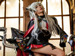 【コスプレ】台湾美女たちが魅せる！『アークナイツ』荒蕪ラップランド＆血掟テキサスのカップリングがひたすら尊い【写真20枚】 画像