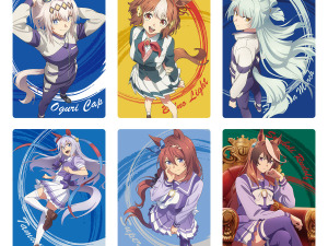 オグリキャップやタマモクロスなど、全15種が描き下ろし！アニメ「ウマ娘 シンデレラグレイ」 ツインウエハース発売 画像