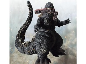 映画「ゴジラ-1.0」より「ゴジラ(2023)」が“電車咬撃Ver.”としてリニューアル！睨む顔つきでがっちり電車を咬むシーンを再現 画像