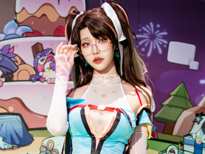 【コスプレ】『鳴潮』折枝の眼鏡美女っぷりがハンパない！どの角度からでも見惚れてしまう知的な姿にうっとり【写真6枚】 画像