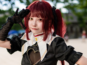 【コスプレ】ホロライブ・宝鐘マリン船長が台湾上陸！絶対領域が輝くニーハイ×シースルーな胸元に目が釘づけ【写真8枚】 画像