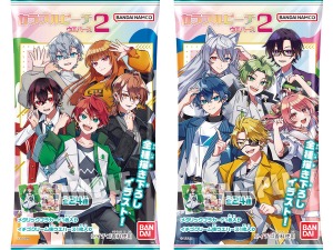 「カラフルピーチ」新作ウエハースが販売中！全種オリジナルイラストを使用、集合カードは豪華な金色箔押し 画像