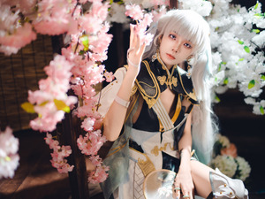 【コスプレ】台湾美女による『鳴潮』今汐が幻想的！スラっと伸びた脚線美はまるでゲームキャラのようなスタイル【写真9枚】 画像