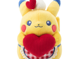 『ポケモン』即完売となった「PIKACHU DINER」が受注販売開始！ハートを持ったピカチュウの可愛いぬいぐるみ、マスコット計3商品 画像