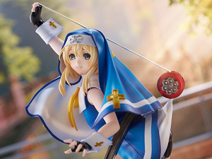 チラリと見える素肌が眩しい！『ギルティギア イグゼクス』シリーズから「ブリジット」が立体化―特徴的な青い服などバッチリ再現 画像