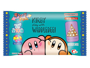 『星のカービィ』缶ケース付きお菓子が可愛い！一緒に遊ぶ“カービィとワドルディ”の全10デザイン 画像