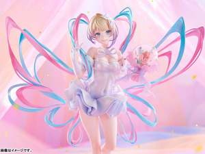 「ニディガ展2」で披露された“超てんちゃん”パーティドレス姿がフィギュアに！特徴的なツインテールやオーロラのような光沢にドキドキ 画像