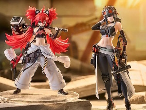 ヘソ出し制服やハンマー、ネイルガンなどの武器もカッコイイ！『ゼンゼロ』より「クレタ」「グレース」フィギュアが素敵 画像