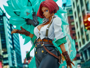 大胆にはだけた胸元が視線を吸い寄せる…『ギルティギア ストライヴ』より「ジオヴァーナ」のフィギュアが先行予約受付中！ 画像