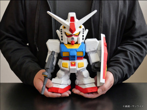 全高約23cmの圧倒的存在感！SDタイプの「RX-78-2ガンダム」ジャンボソフビフィギュアが再登場 画像
