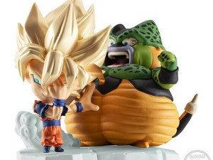 「ドラゴンボール」ゴールドカラーver.の超サイヤ人孫悟空＆ゴジータも！「DAIMA」キャラはじめ、シールウエハースなどのイラストがフィギュア化 画像