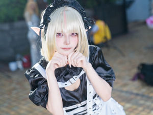 【コスプレ】小悪魔チックな視線にキュートなミニスカート！魔界の可愛いを詰め込んだりりむレイヤーにメロメロ【写真8枚】 画像