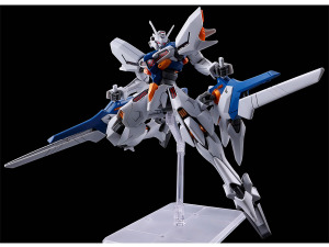 水星の魔女外伝より「ガンダム・ナイオン」がHGガンプラ化！特徴的な武装ヴァジュラやオルタラブルバヨネッタ構えるポージングが決まる 画像