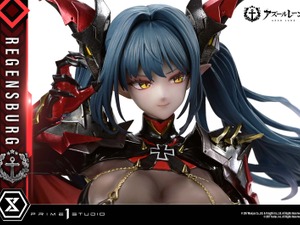 肌にピッタリ張り付いた黒タイツがセクシー…！『アズレン』より「レーゲンスブルク」がキービジュアルを基にスタチュー化 画像