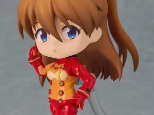 「このテスト用プラグスーツって…見えすぎじゃない？」ねんどろいどアスカが予約受付中、2頭身なのに思わずドキッ 画像