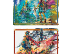 『ドラクエ』ロト三部作がカード付ウエハースに！主人公や大魔王ゾーマなど、描き下ろし含む全33種で展開 画像