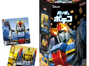 百式やジ・O、サイコ・ガンダムMk-IIまで！描き起こしMSシール付き「ガンダムポテコ」が“ΖガンダムVer.”にリニューアルして8月25日発売 画像