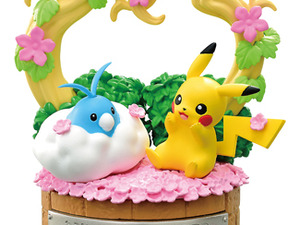 森の中で過ごすピカチュウ＆チルットたちに癒される…『ポケモン』フィギュアに、きのみを頬張るホシガリス＆パチリスなど全6種 画像