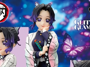 「鬼滅の刃」より「胡蝶しのぶ」と因縁の敵「上弦の弐・童磨」がプライズフィギュア化！並べて飾ることで世界観が広がる 画像