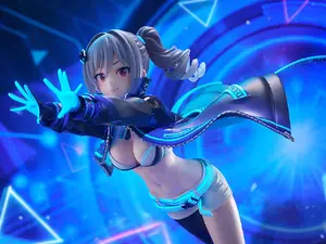 『デレマス』より「神崎蘭子」がクールなダンス衣装で立体化！ブラックライトを当てることで“青”の発光状態に 画像