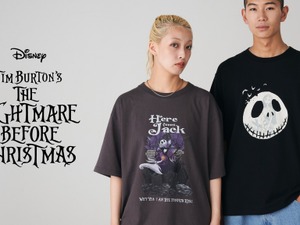 イベントや普段使いにも！大人も着やすい「ナイトメアー・ビフォア・クリスマス」Tシャツが発売 画像