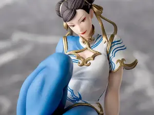 何という太ももか！『スト6』春麗の「ちょこのせフィギュア」が本日8月7日より展開―ムチムチ…ではなくムキムキの鍛え抜かれた美脚 画像