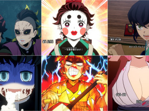 『鬼滅の刃 ヒノカミ血風譚2』遊郭編の“残念すぎる”化粧は？ 炭治郎の“嘘つき顔”は？ あの変顔が3Dモデルでどう表現されたのかご紹介【フォトレポ】 画像