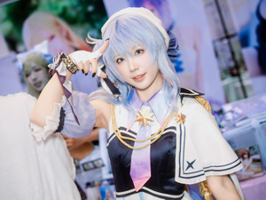 【コスプレ】香港美女が魅せる「ホロライブ」星街すいせいの笑顔がキュート！ミニスカートが似合う天性のアイドル感が可愛い【写真8枚】 画像